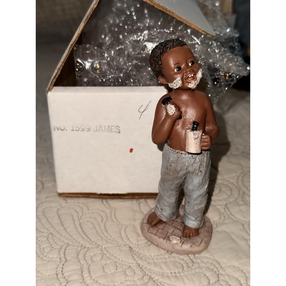 Miss Martha Originals All God's Children JAMES #8 (Shaving) Figurine
